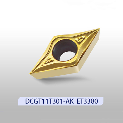 اینسرت های تراشکاری کاربید DCGT11T302-CL با دقت بالا برای ماشینکاری CNC و پرداخت قطعات فلزی