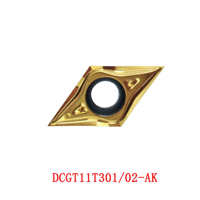 اینسرت های تراشکاری کاربید DCGT11T302-CL با دقت بالا برای ماشینکاری CNC و پرداخت قطعات فلزی