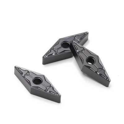 اینسرت های تراشکاری CNC کاربید VNMG160404-TM اینسرت های قابل تعویض کاربید با دقت بالا برای فلزکاری