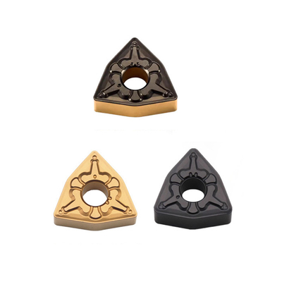 WNMG080404-TM قابل تعویض قابل شاخص CNC Carbide Turning Insert برای مواد غیر فلزی آلیاژ های دمای بالا