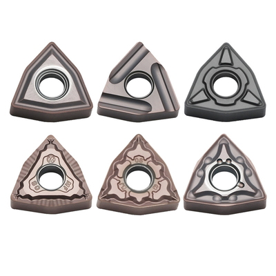 WNMG080404R-ZC CNC Carbide Turning Inserts که در ماشین آلات فولاد ضد زنگ، آهن ریخته، آلیاژ های با دمای بالا و مواد غیر آهن استفاده می شود