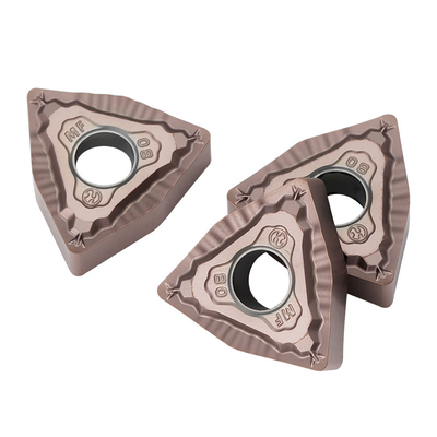 WNMG080404R-ZC CNC Carbide Turning Inserts که در ماشین آلات فولاد ضد زنگ، آهن ریخته، آلیاژ های با دمای بالا و مواد غیر آهن استفاده می شود